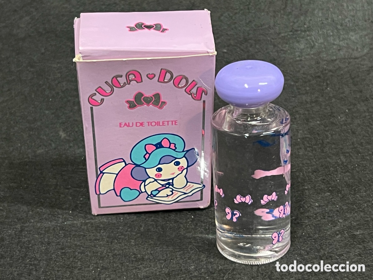 Miniaturas de perfumes antiguos: CUCA DOLS COLONIA EAU DE TOILETTE PERFUME 50 ML NUEVO VINTAGE.
