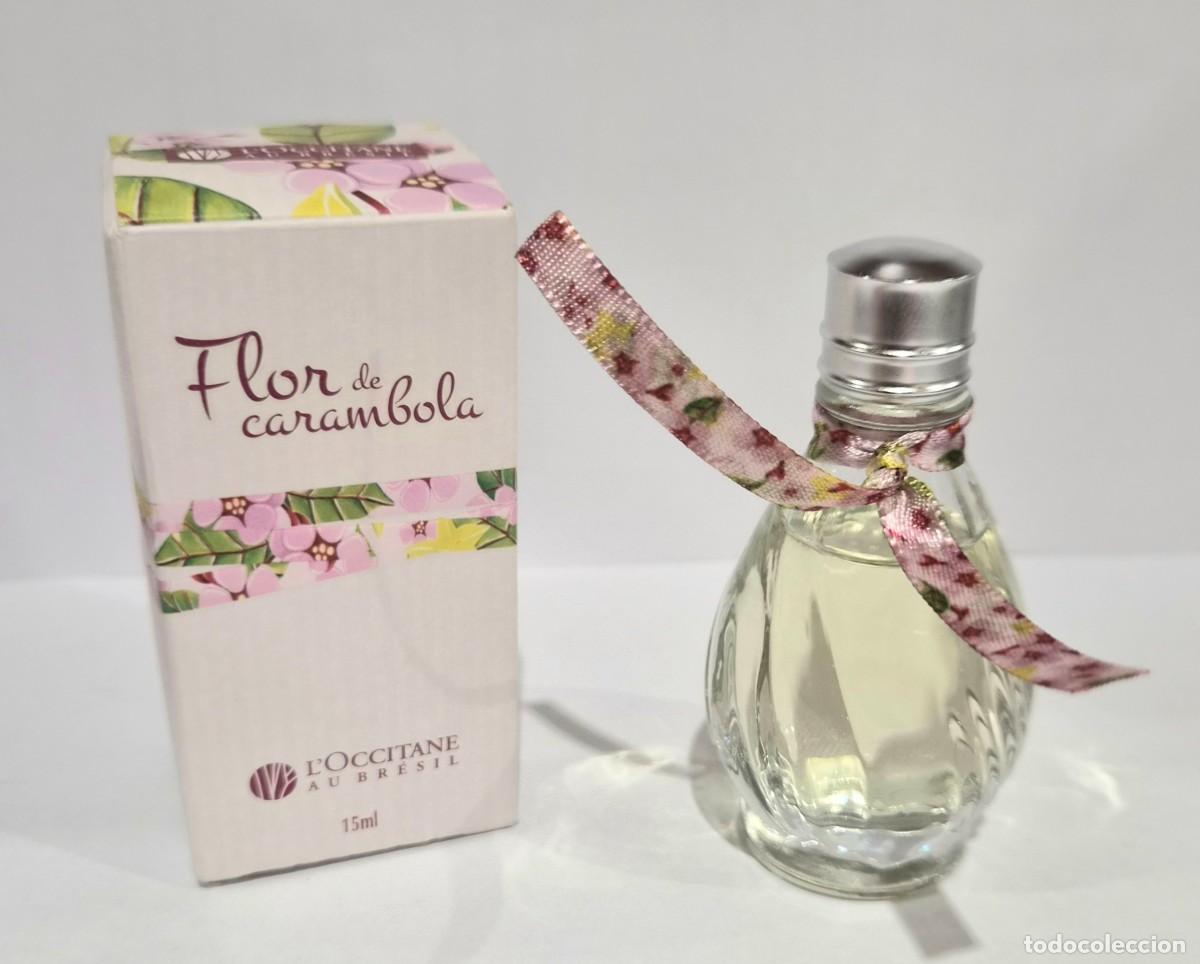 Miniaturas de perfumes antiguos: L&acute;OCCITANE AU BR&Eacute;SIL FLOR DE CARAMBOLA DC 15 ml