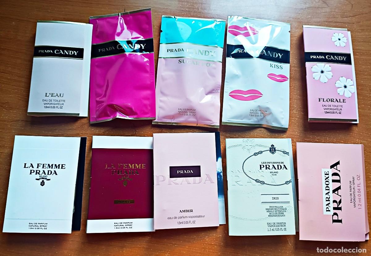 Miniaturen von alten Parf&uuml;men: Lote muestras perfumes mujer PRADA