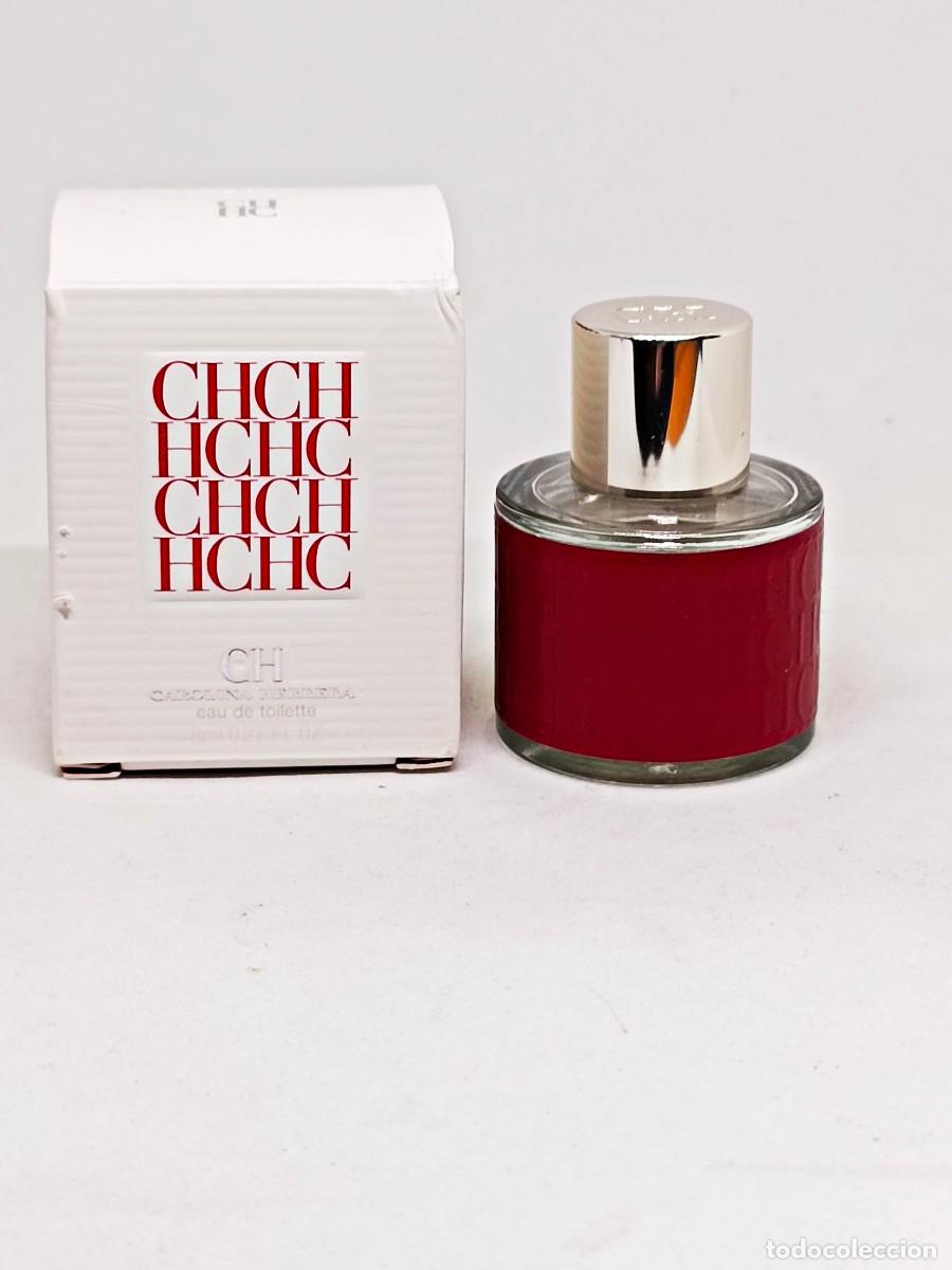 Miniaturas de perfumes antiguos: Miniatura perfume Carolina Herrera CH