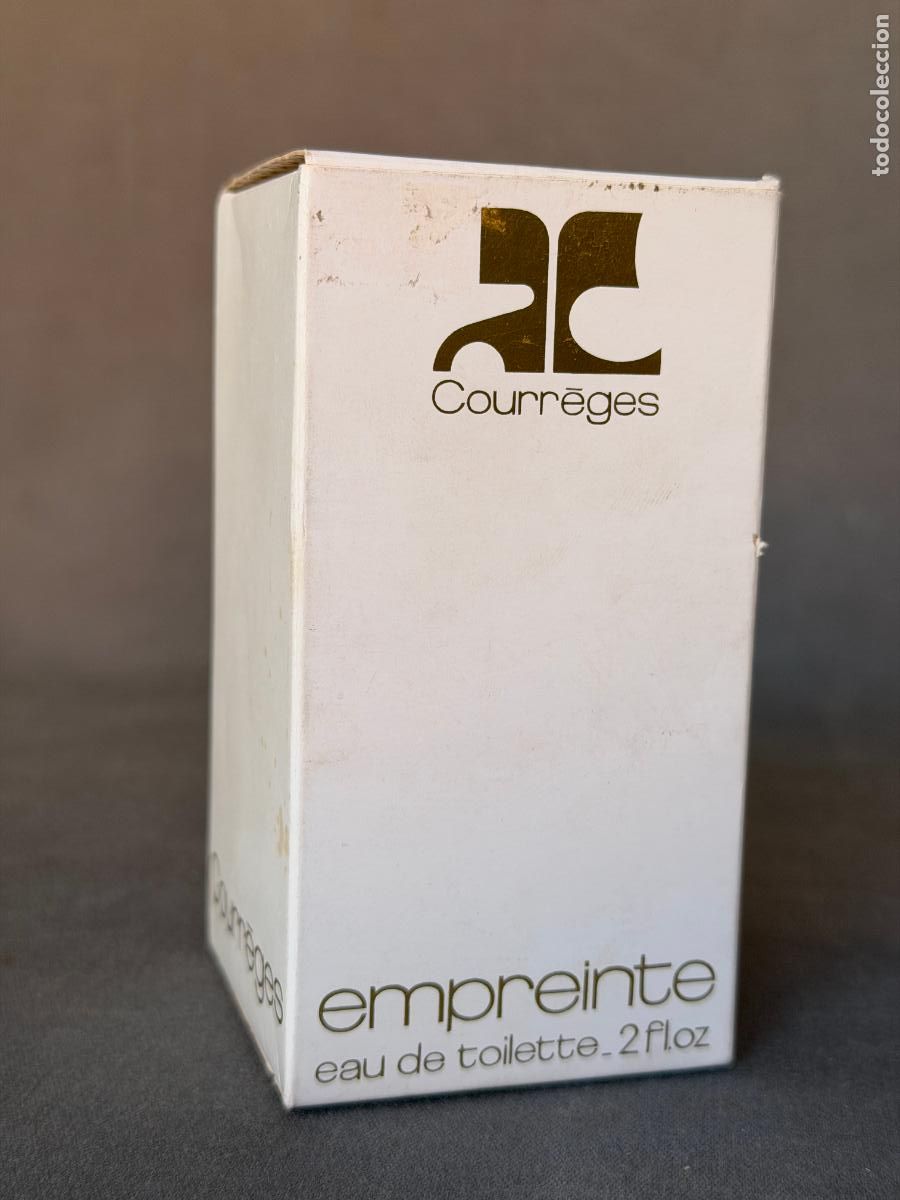 Miniaturas de perfumes antiguos: Vintage Courr&egrave;ges Empreinte , Eau , EDT , 57 ml . sin usar en caja