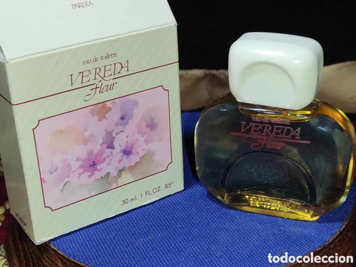Miniaturas de perfumes antiguos: Colonia Vereda Fleur 30ML de Parera.Vintage.