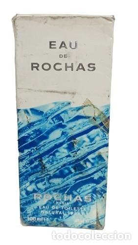 Miniaturas de perfumes antiguos: EAU De Rochas Paris Natural Spray Mitad De Contenido Caja Mal Estado