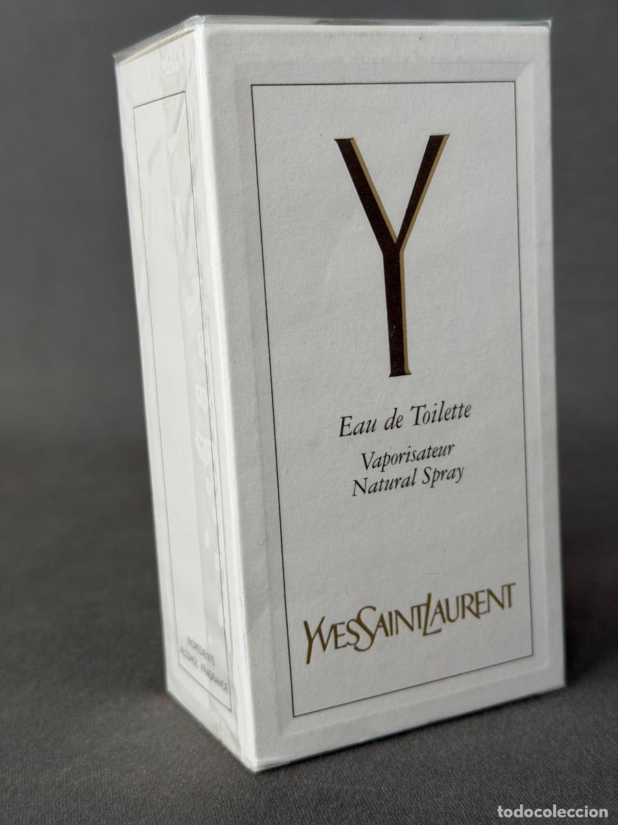 Miniaturas de perfumes antiguos: Vintage Y de Yves Saint Laurent, EDT , vaporisateur , 100 ml, nuevo sellado , de 1988 aprox.