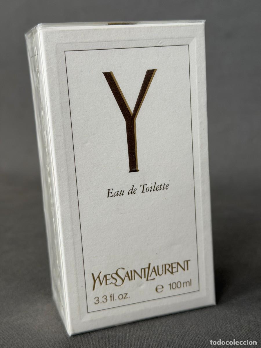 Miniaturas de perfumes antiguos: Vintage Y de Yves Saint Laurent, EDT , eau , 100 ml, nuevo sellado , de 1988 aprox.