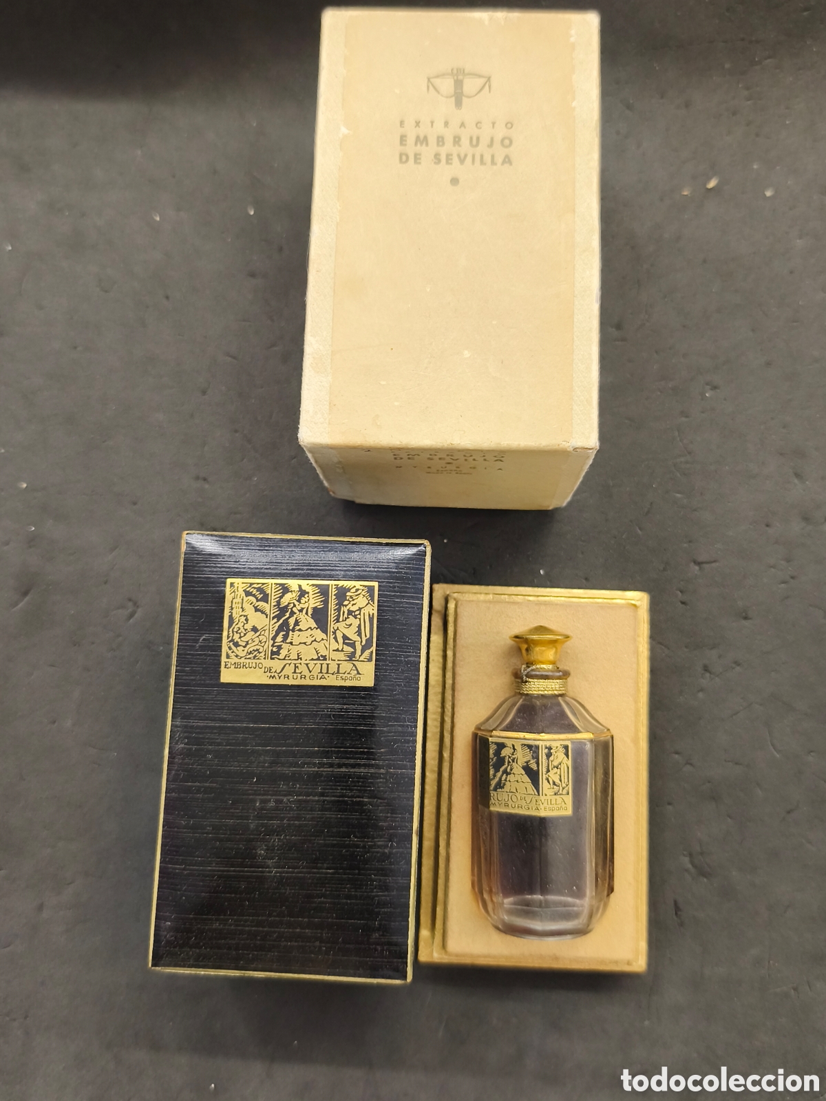 Miniatures of antique perfumes: Perfume embrujo de Sevilla Mirurgia