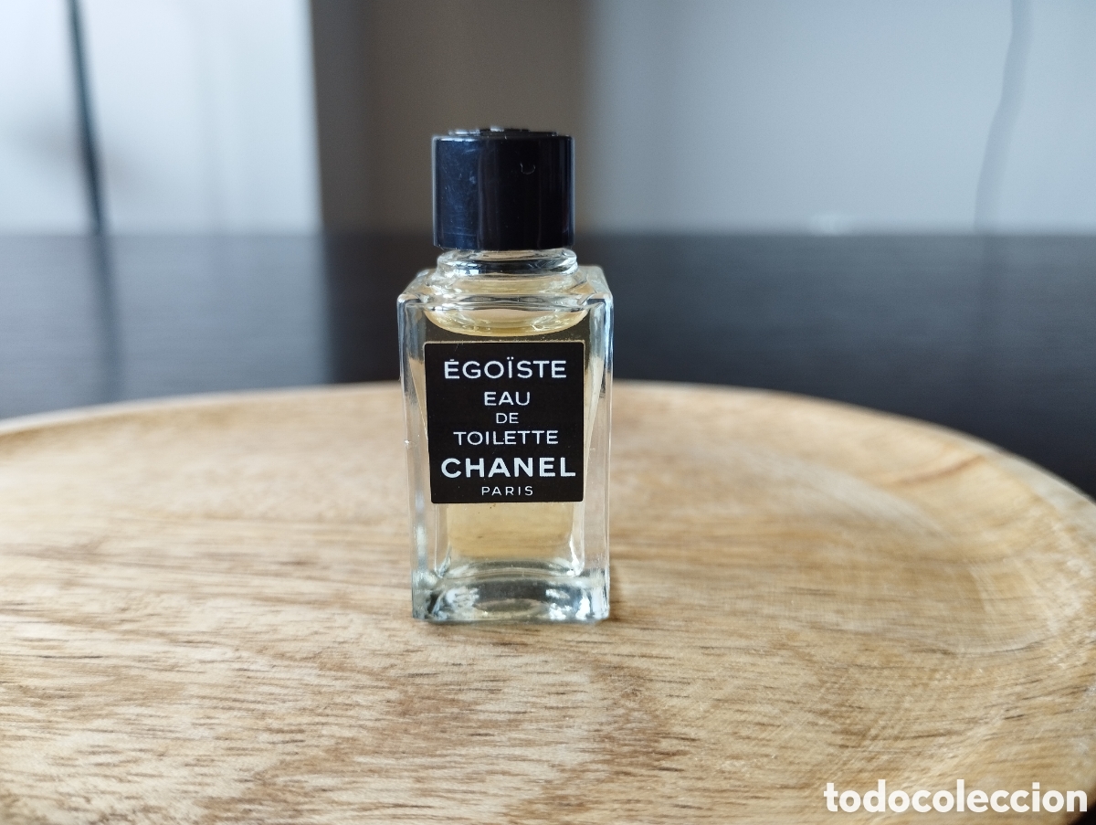 Miniatures of antique perfumes: Miniatura de perfume Egoiste de Chanel