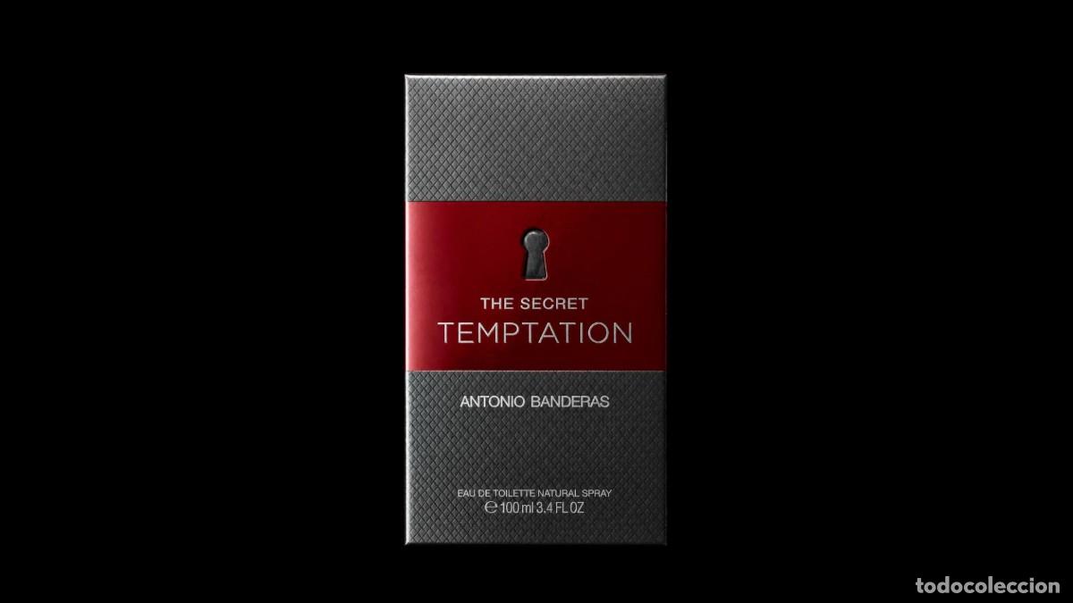 Miniaturas de perfumes antiguos: PERFUME ANTONIO BANDERAS &rdquo;THE SECRET TEMPTATION&rdquo; - EAU DE TOILETTE 100 ML - PUIG - 2017 - HOMBRE