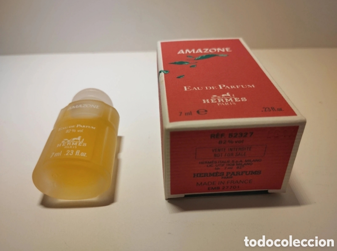 Miniaturas de perfumes antiguos: Miniatura de perfume Amazone de Hermes - Foto 2