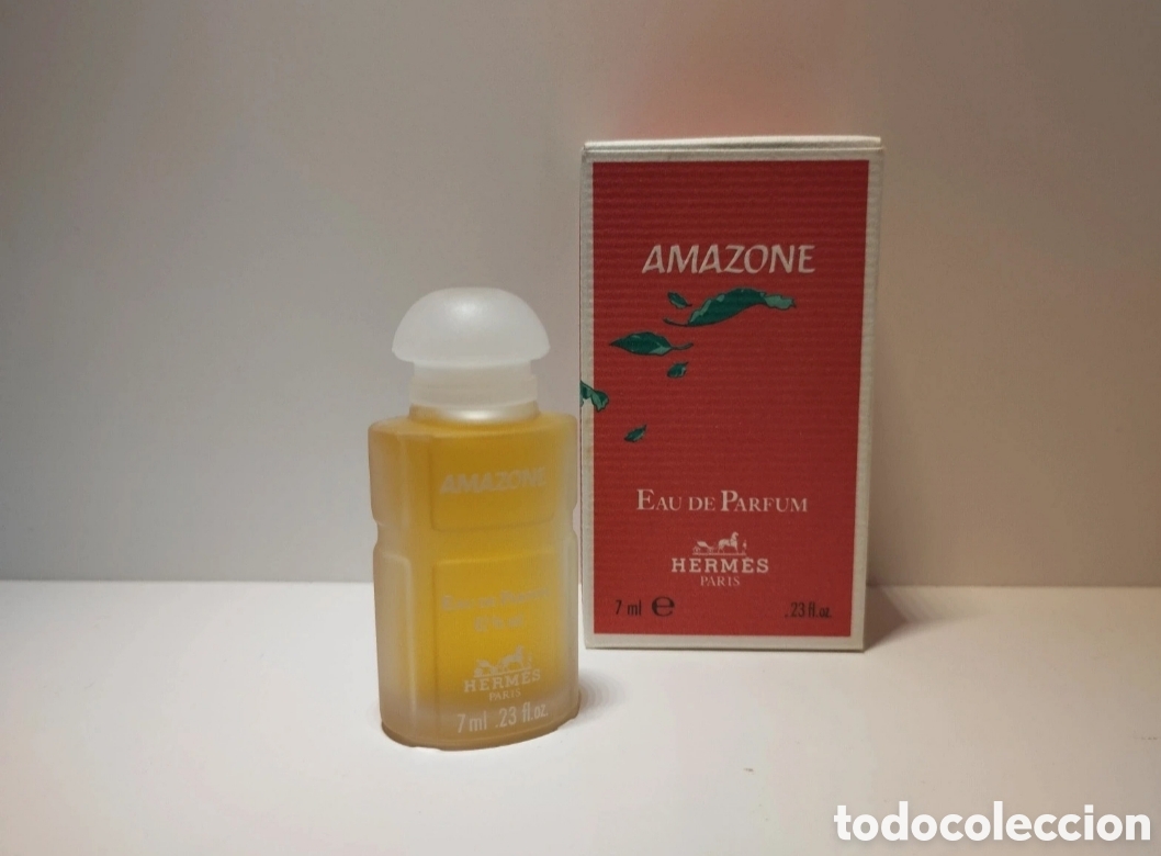 Miniaturas de perfumes antiguos: Miniatura de perfume Amazone de Hermes - Foto 3