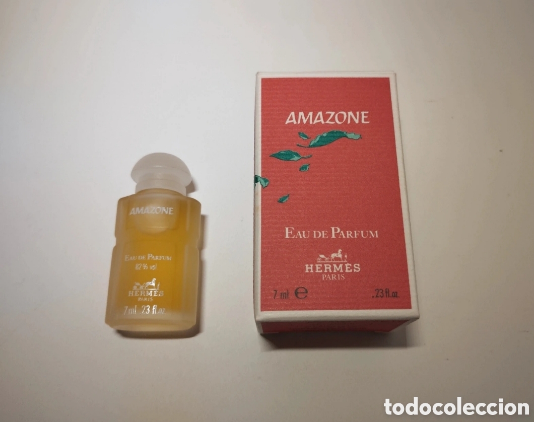 Miniaturas de perfumes antiguos: Miniatura de perfume Amazone de Hermes - Foto 4