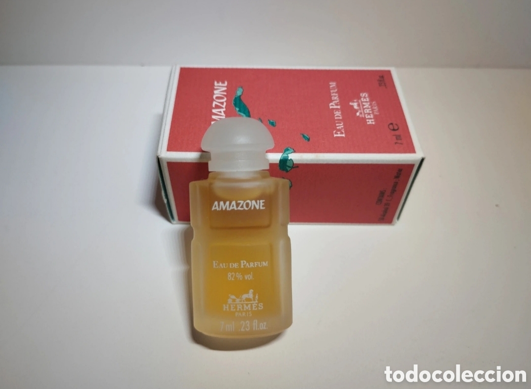 Miniaturas de perfumes antiguos: Miniatura de perfume Amazone de Hermes