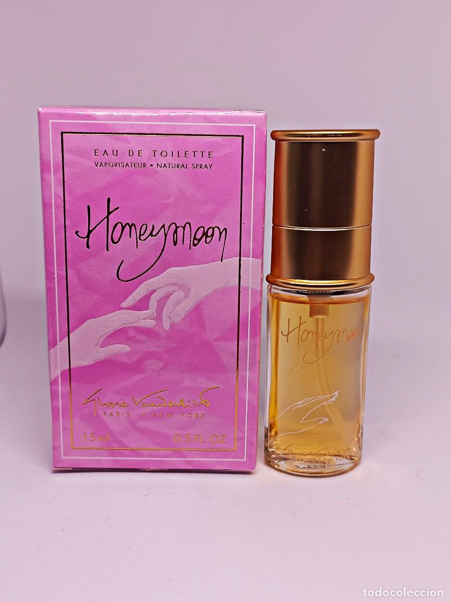 Miniaturas de perfumes antiguos: Miniatura perfume Gloria Vanderbilt Honeymoon 15ml vaporizador