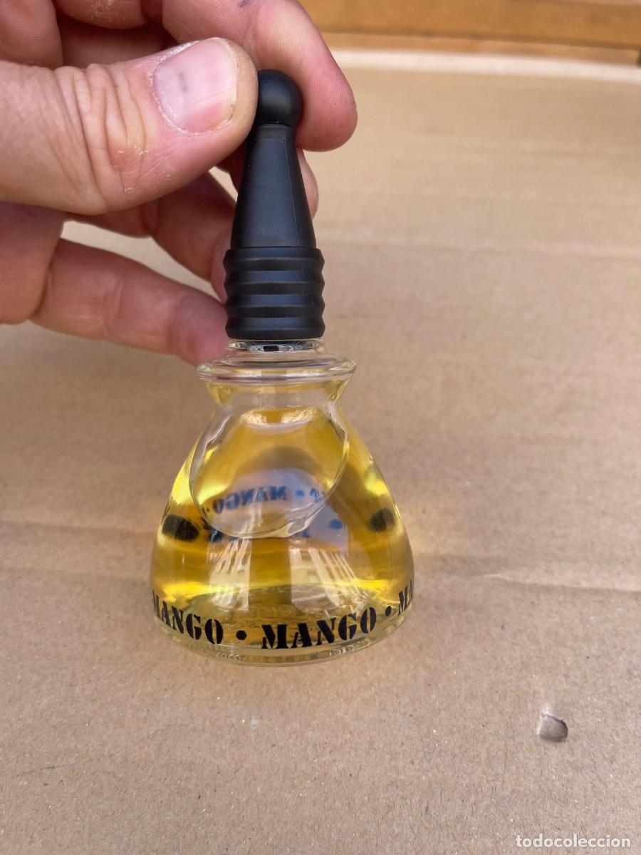 Miniaturas de perfumes antiguos: BOTE ALOS 80 90 COLONIA MANGO 100 ML - MYRURGIA - Casi llena sin caja