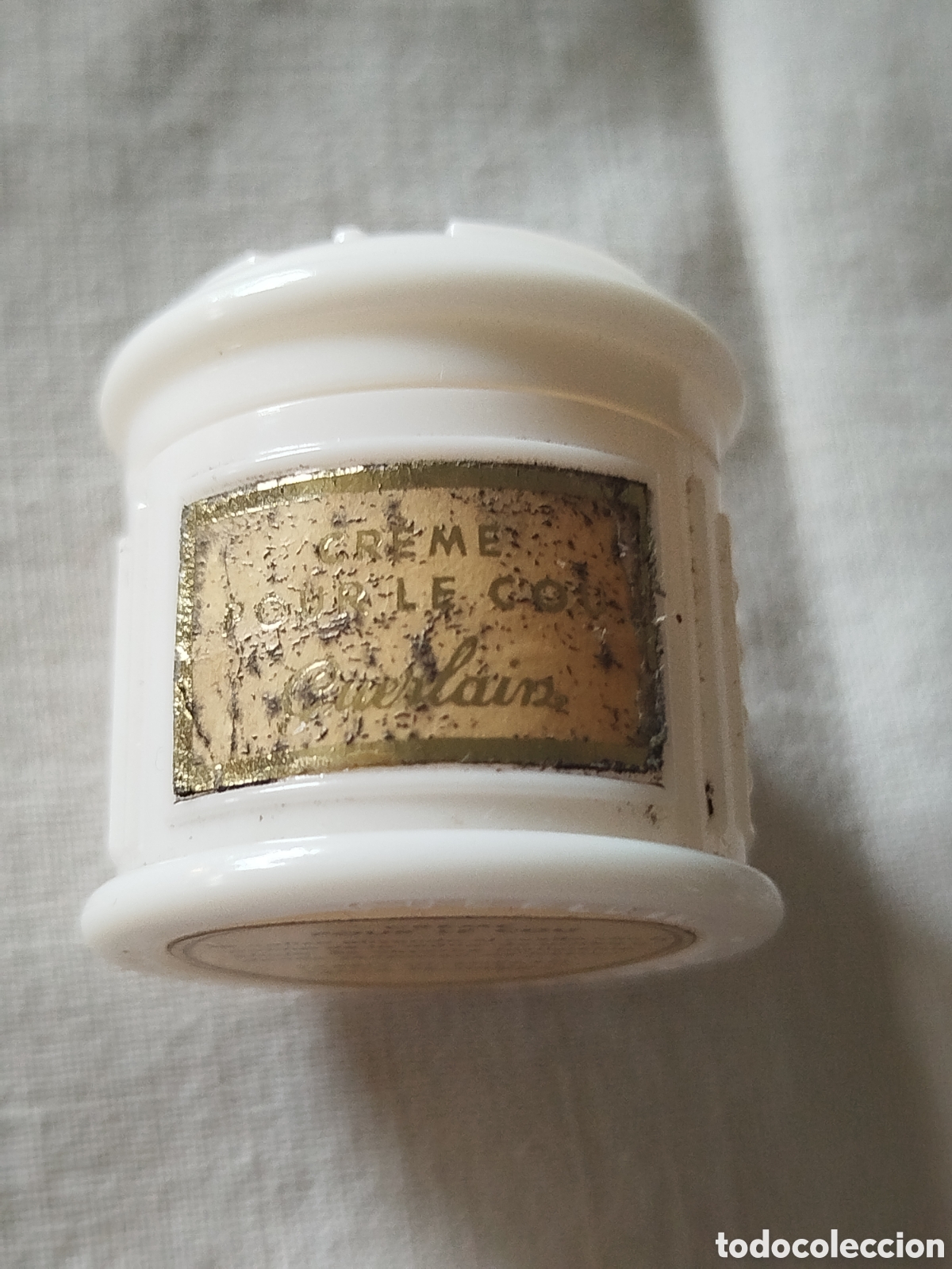 Miniaturas de perfumes antiguos: &rdquo;mini&rdquo; de CREME POUR LE COU - Foto 2