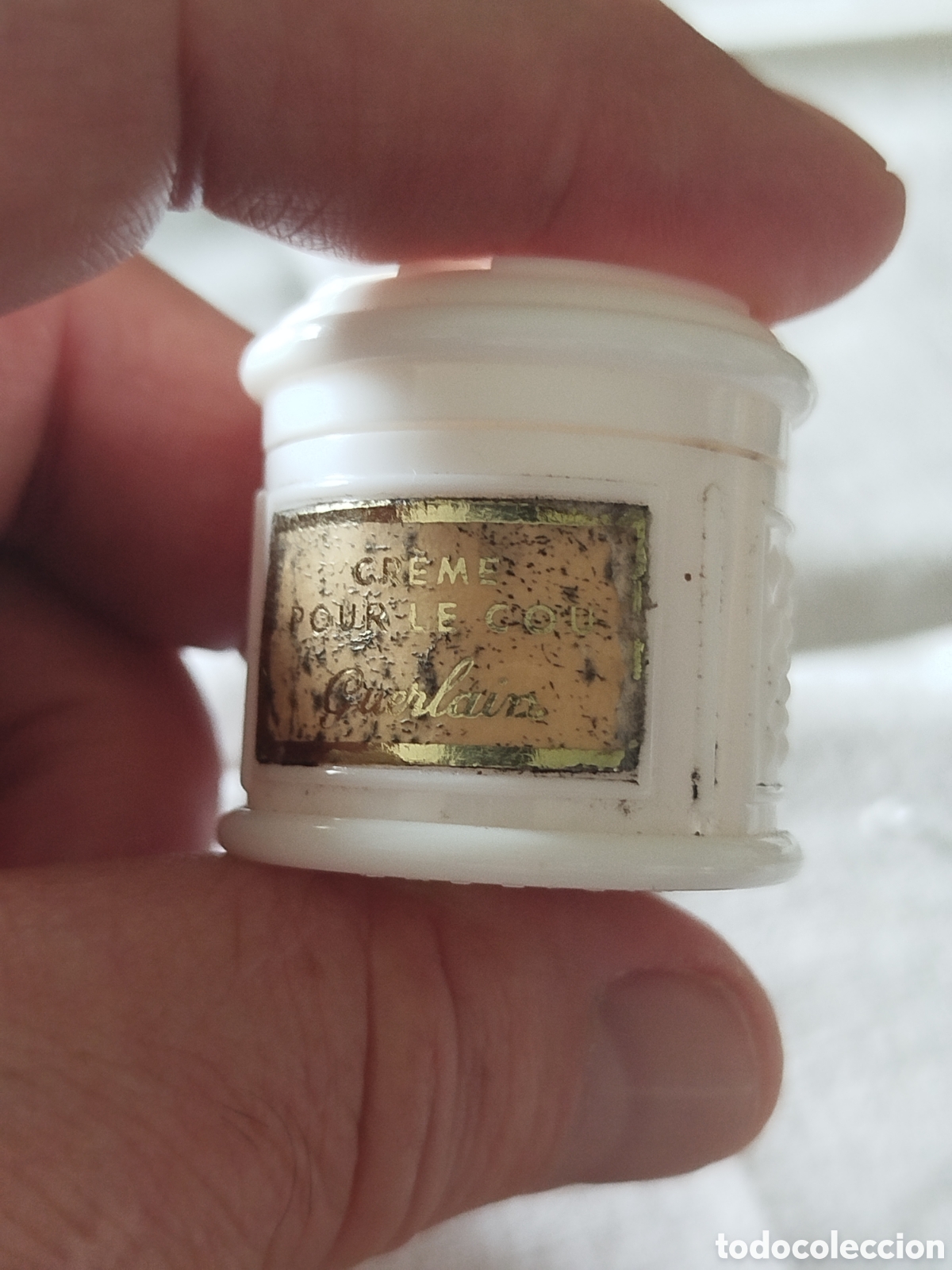 Miniaturas de perfumes antiguos: &rdquo;mini&rdquo; de CREME POUR LE COU - Foto 3