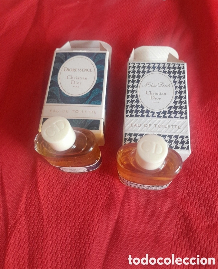 Miniaturas de perfumes antiguos: Lote miniaturas Dior - Foto 2