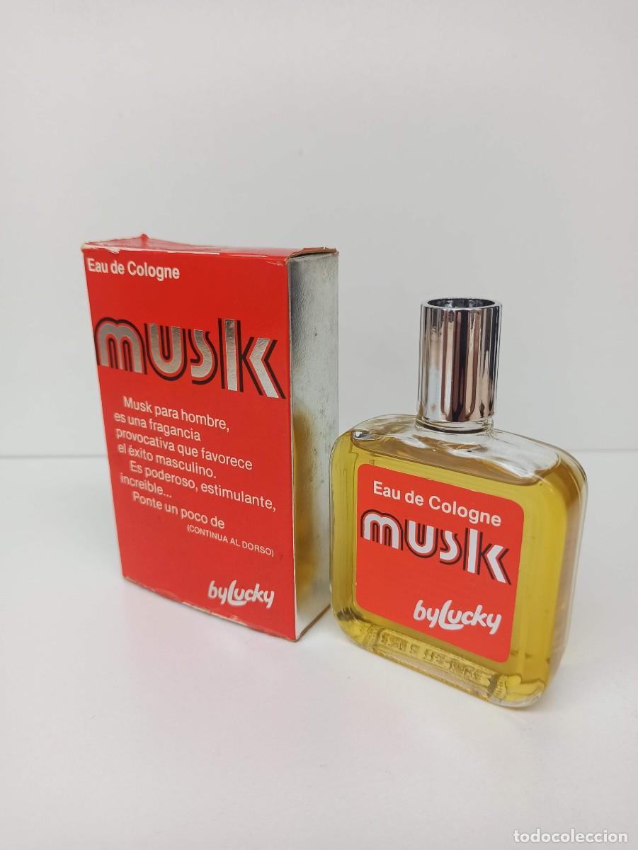 &Eacute;chantillons de parfums anciens: MUSK. AGUA DE COLONIA. EAU DE COLOGNE. BY LUCKY 50 ML. SIN USAR. DESCATALOGADA.