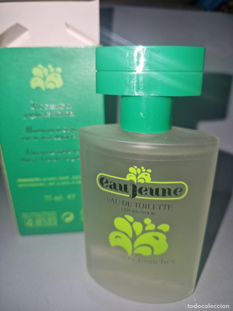 Miniaturas de perfumes antiguos: ANTIGUA COLONIA EAU JEUNE SIN ESTRENAR EN SU CAJA ORIGINAL