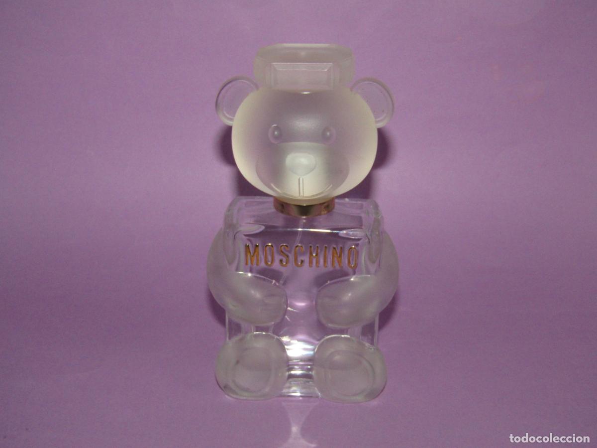 Miniaturen von alten Parf&uuml;men: Frasco de Cristal Vac&iacute;o de Perfume TOY 2 de MOSCHINO