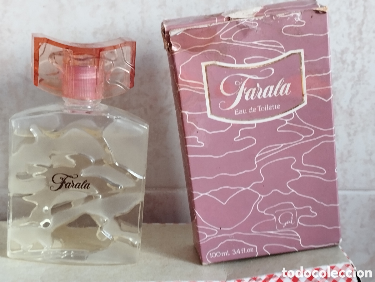 Miniatures of antique perfumes: COLONIA FARALA DE GAL 100 ML.