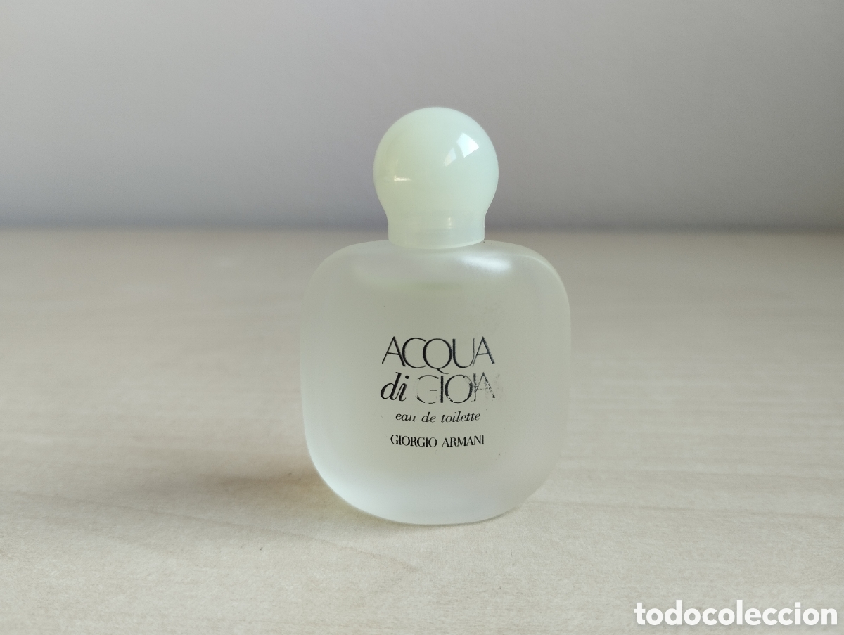 Miniaturas de perfumes antiguos: Miniatura de perfume Acqua di Gioia de Giorgio Armani