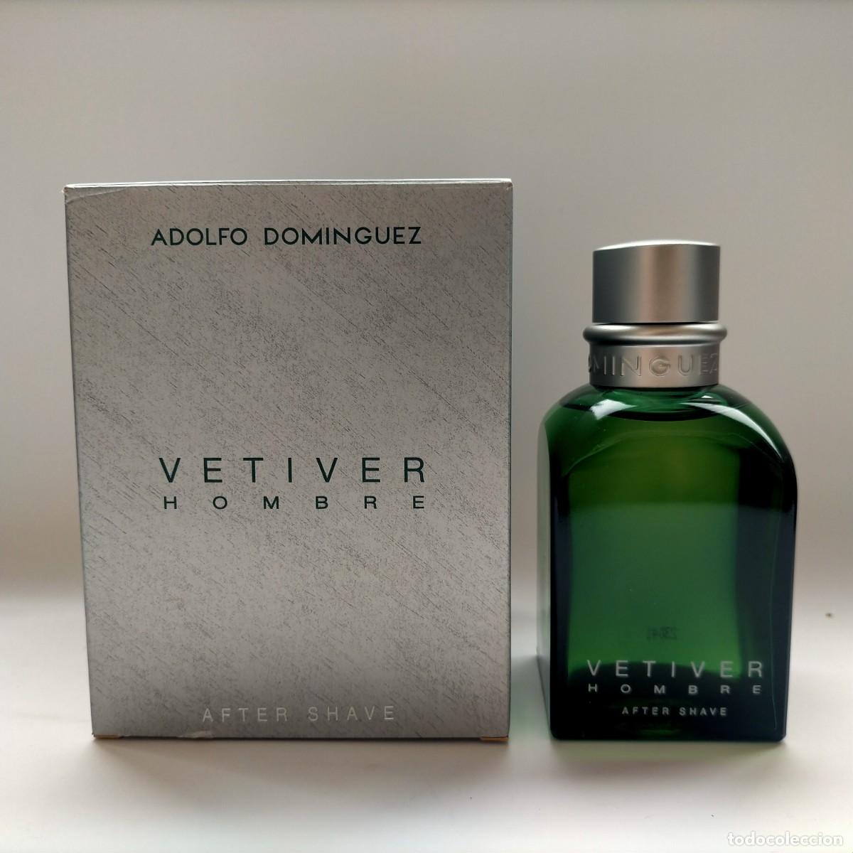 Miniaturas de perfumes antiguos: AFTER SHAVE VETIVER HOMBRE 120 ML - ADOLFO DOMINGUEZ - A ESTRENAR