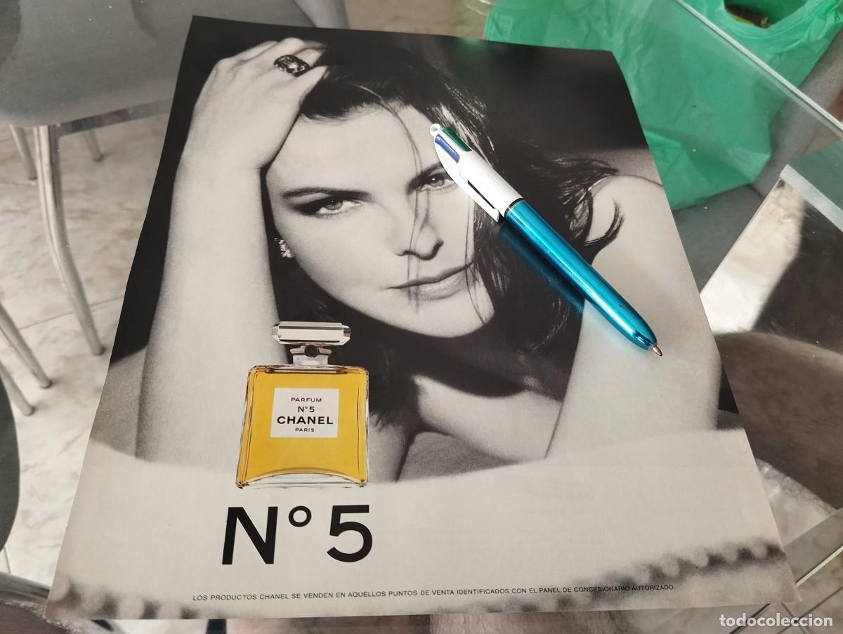Miniaturen von alten Parf&uuml;men: CHANEL N&deg; 5 PARFUM PERFUME COLONIA MUJER ANUNCIO PUBLICIDAD REVISTA 1994 BONITO PARA ENMARCAR