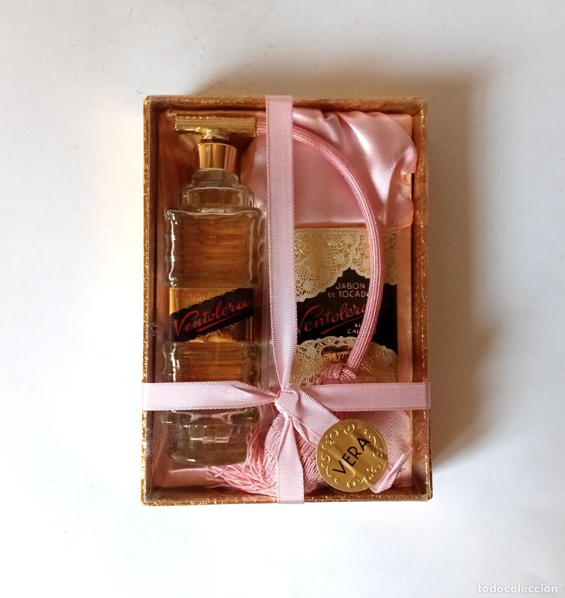Miniaturas de perfumes antiguos: ESTUCHE VENTOLERA - VERA - Foto 8