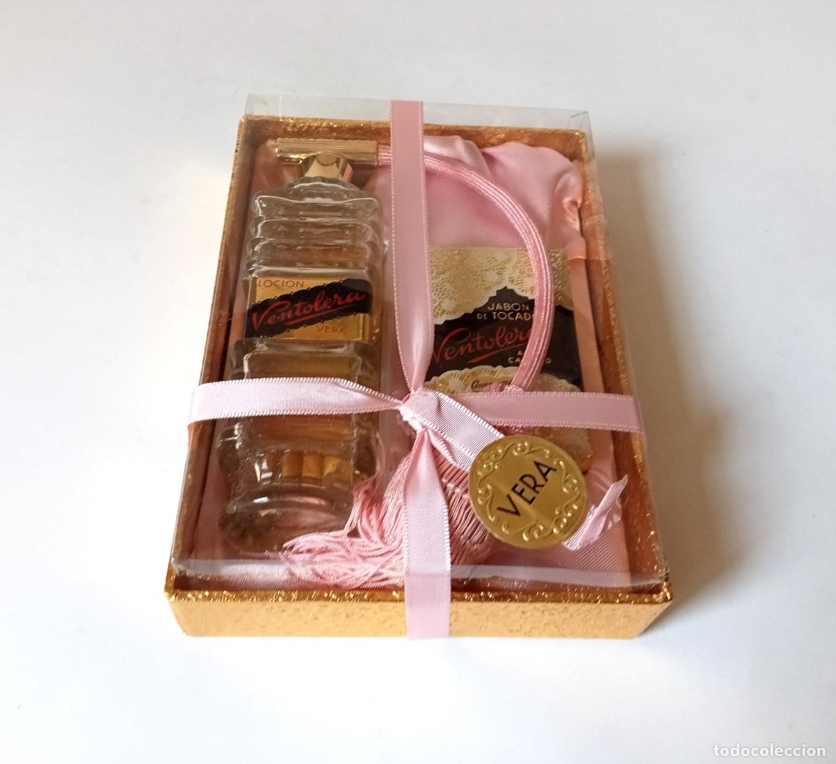 Miniaturas de perfumes antiguos: ESTUCHE VENTOLERA - VERA - Foto 2