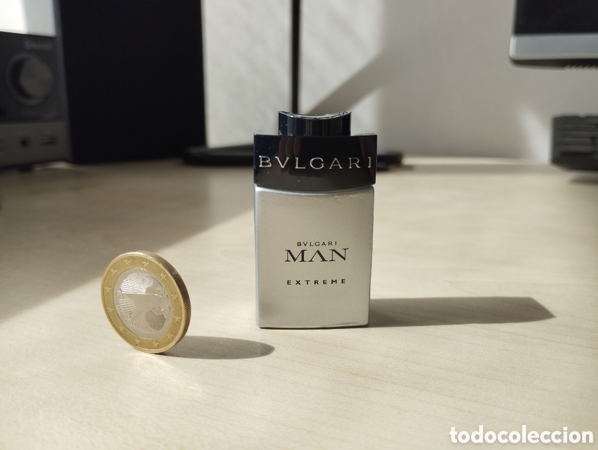 Miniature di profumi antiche: Miniatura de perfume Bvlgari Man Extreme edt
