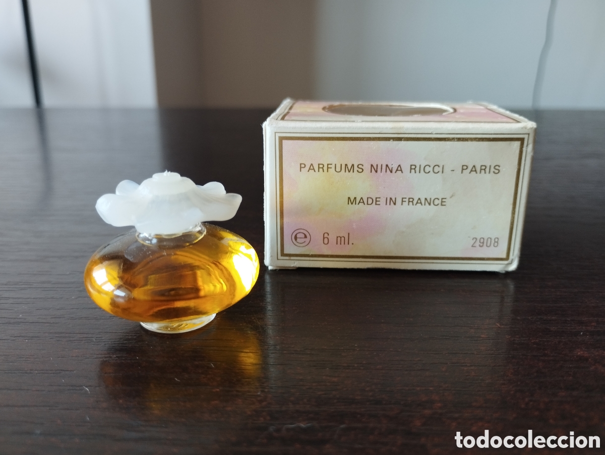 Miniaturas de perfumes antiguos: Miniatura de perfume Fleur de Fleurs de Nina Ricci