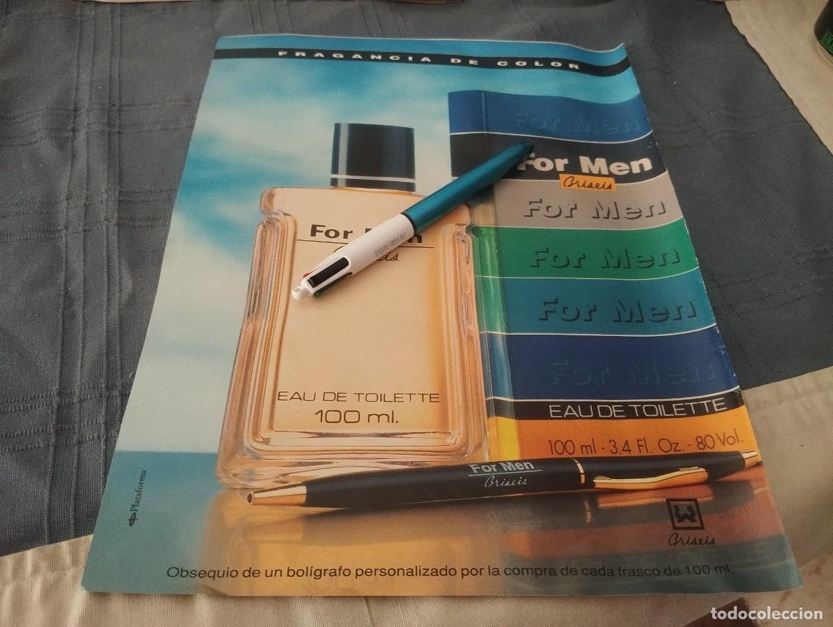 Miniaturas de perfumes antiguos: BRISEIS FOR MEN ANUNCIO PUBLICIDAD REVISTA 1992 BONITO PARA ENMARCAR