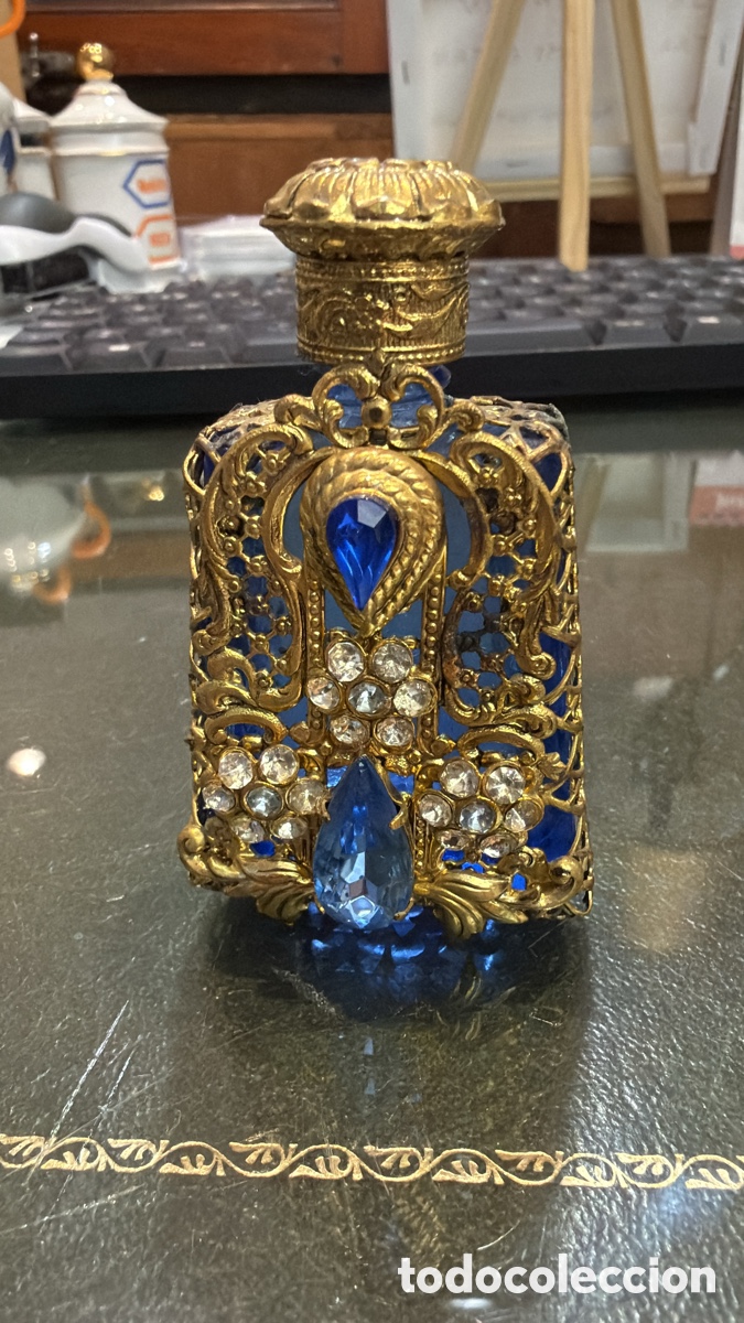 Miniaturas de perfumes antiguos: PERFUMERO CRISTAL CHECO