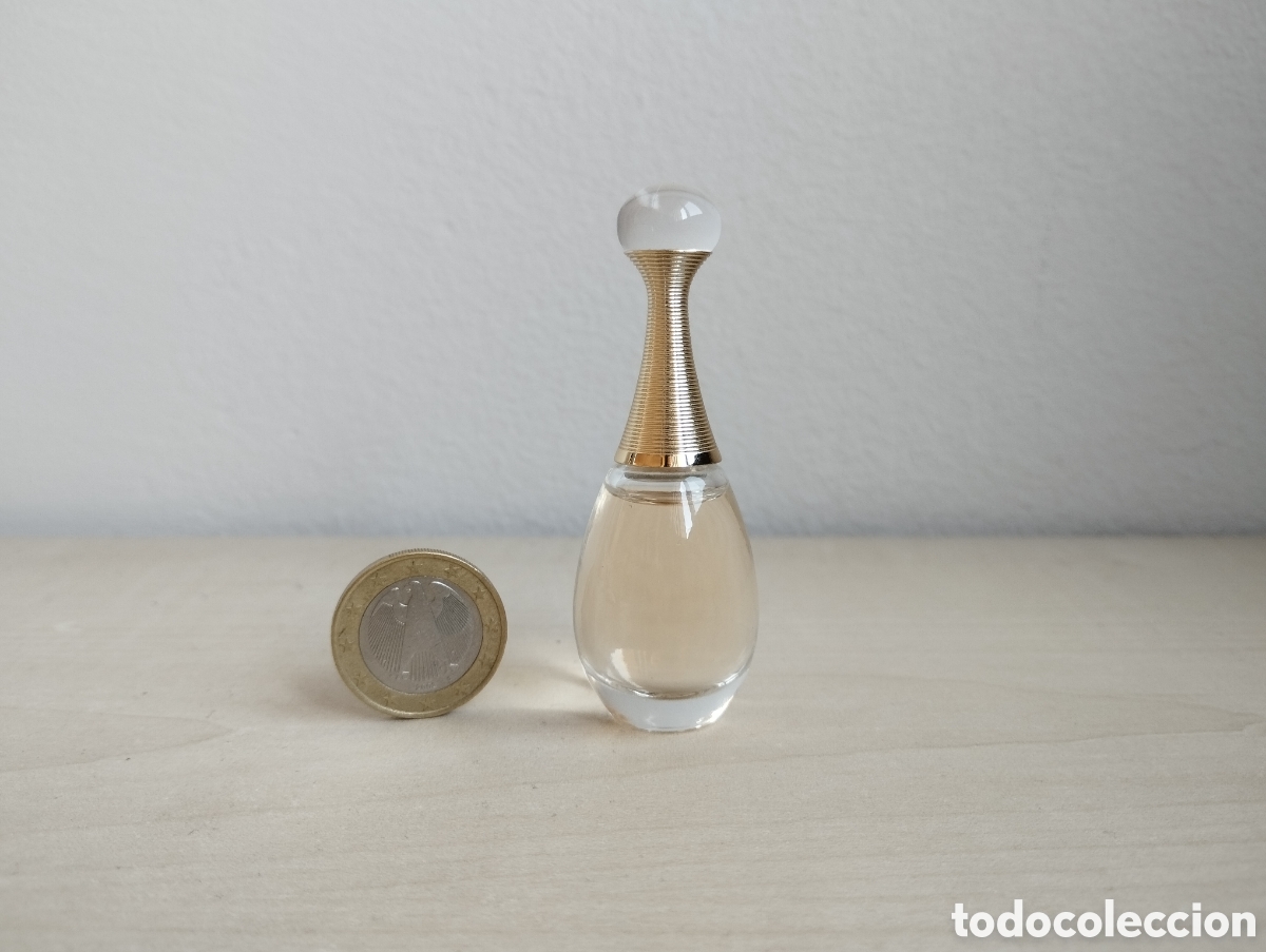 Miniaturas de perfumes antiguos: Miniatura de perfume JAdore de Dior - Foto 2