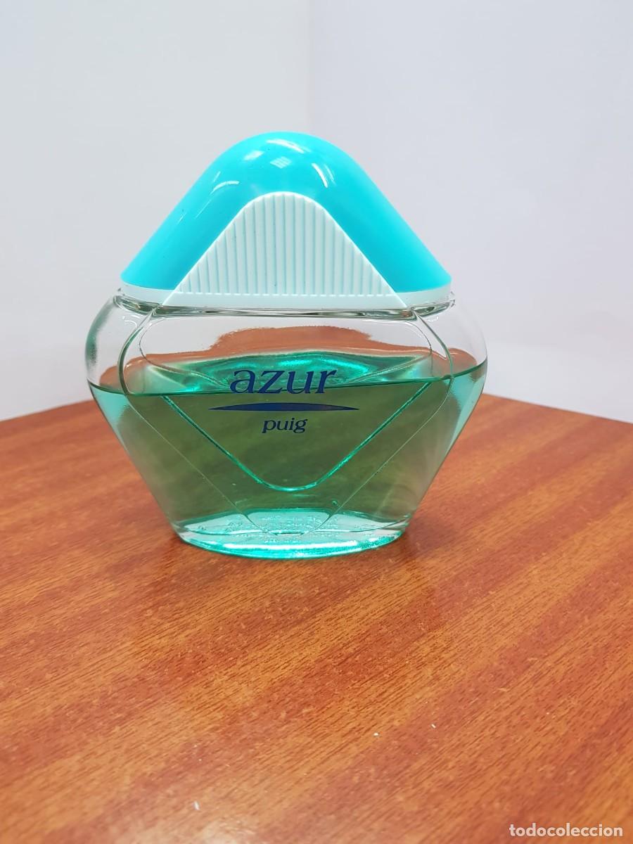 Miniaturas de perfumes antiguos: COLONIA AZUR DE PUIG-100 MM