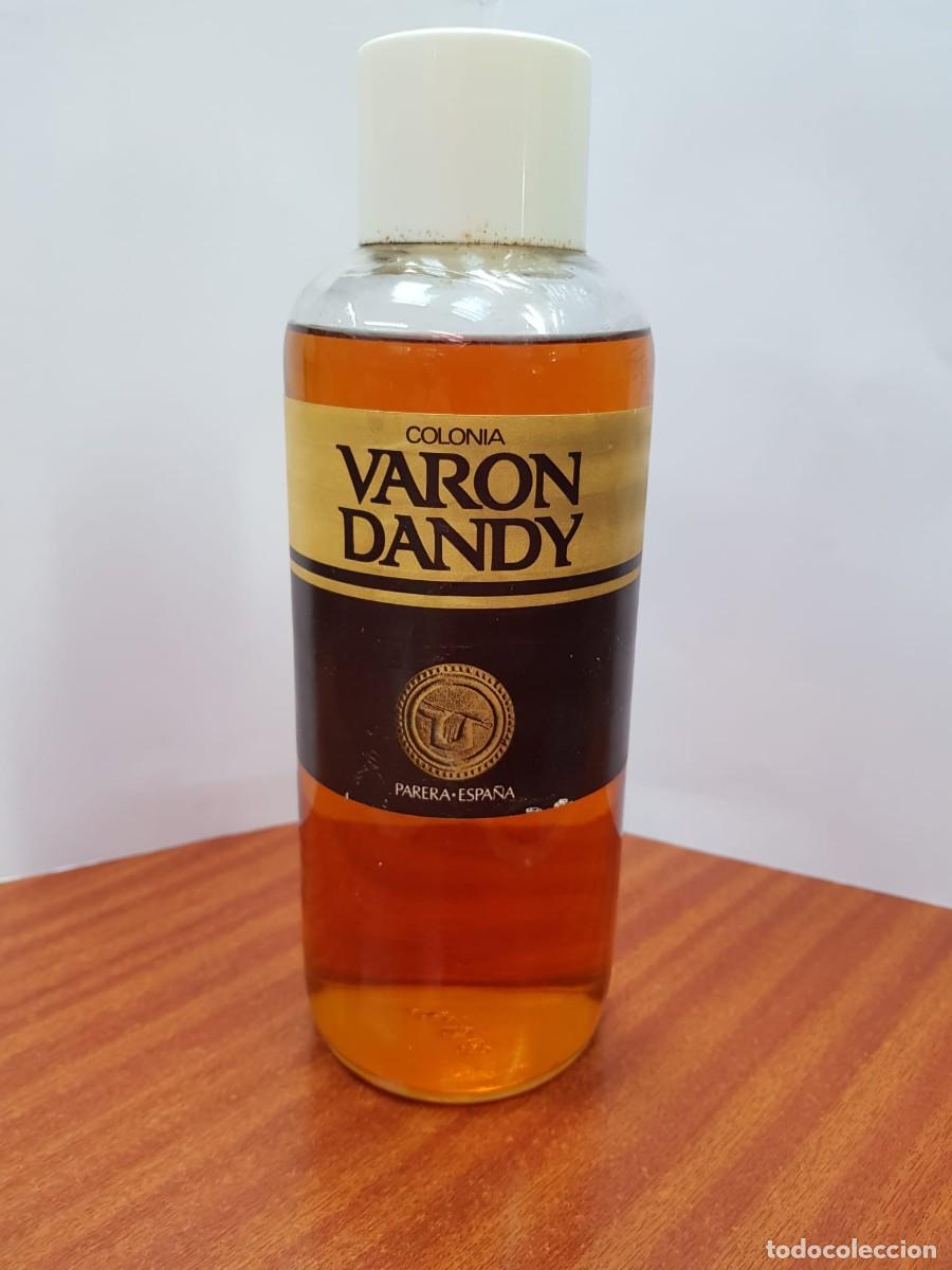 Miniaturas de perfumes antiguos: COLONIA VARON DANDI-1 LITRO