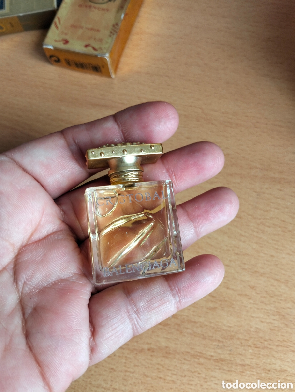 Miniature di profumi antiche: Crist&oacute;bal balenciaga