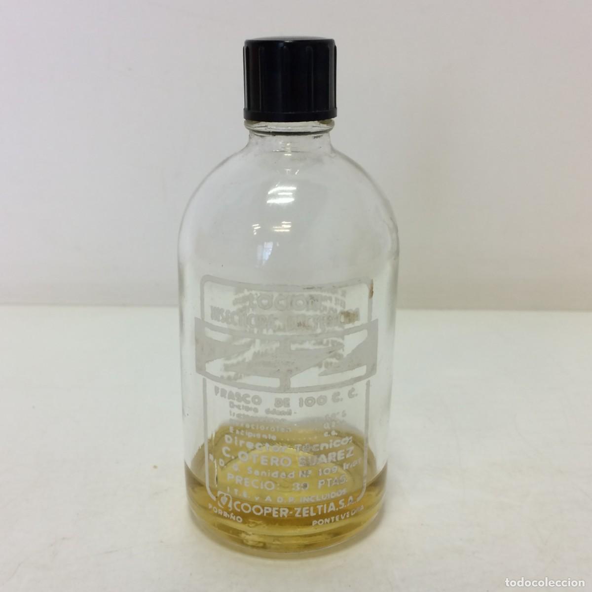 Miniatures of antique perfumes: Loci&oacute;n Insecticida Bactericida ZZ - Cooper-Zeltia - Frasco 100 c.c.