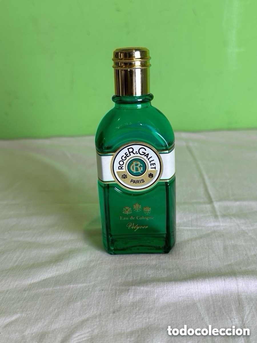 Miniaturen von alten Parf&uuml;men: Perfume Roger & Gallet Eau de Cologne Vetyver frasco original