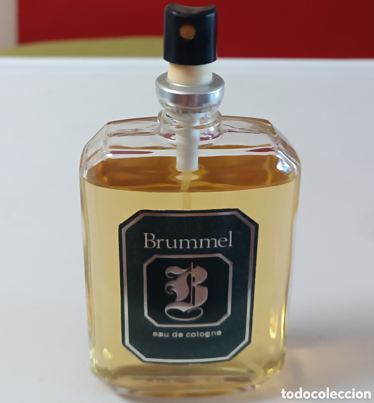 Miniaturas de perfumes antiguos: BRUMMEL Eau de Cologne, 125 ml. Vaporizador, frasco demostraci&oacute;n TESTER.