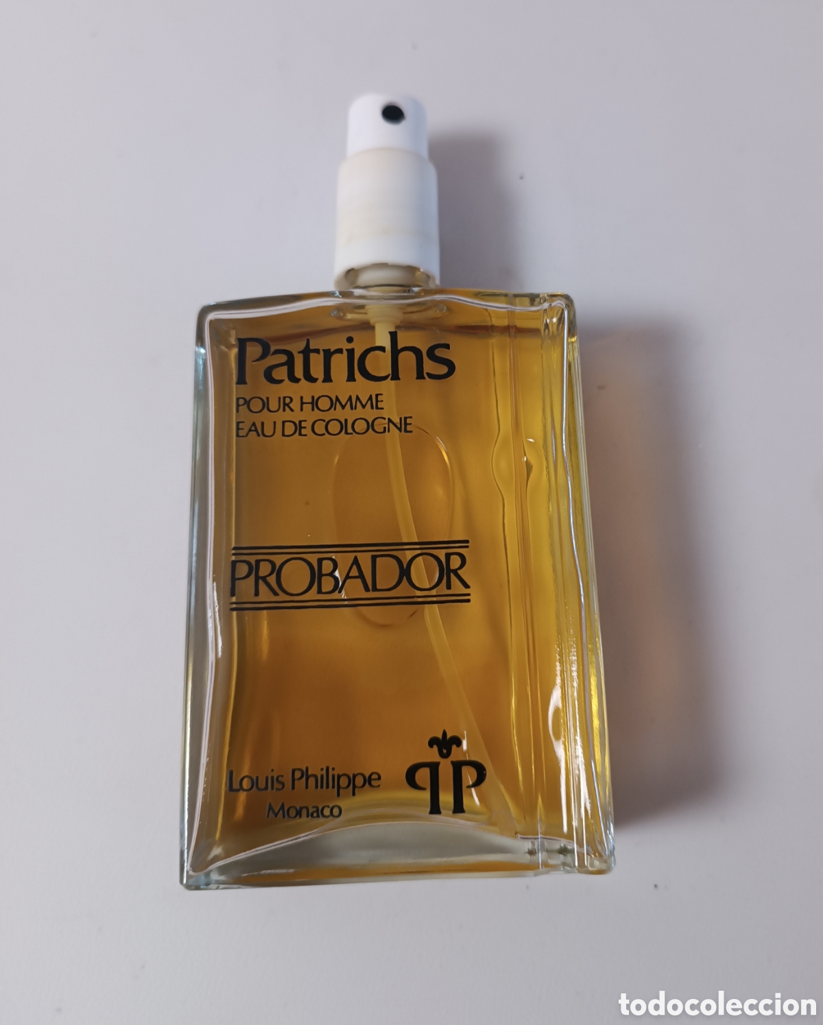 Miniature di profumi antiche: PATRICHS, pour Homme, EAU de Cologne PROBADOR, Vaporizador.