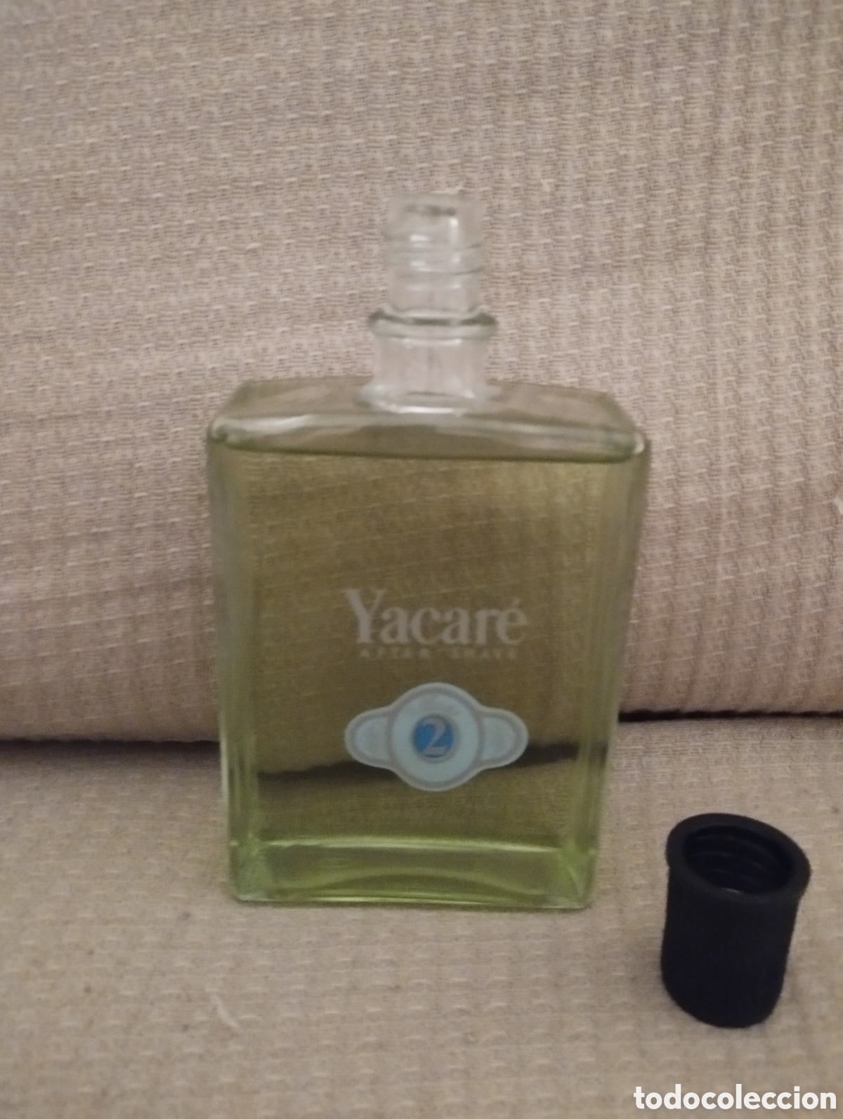 Miniaturas de perfumes antiguos: YACARE AFTER SHAVE 200ML. - Foto 3