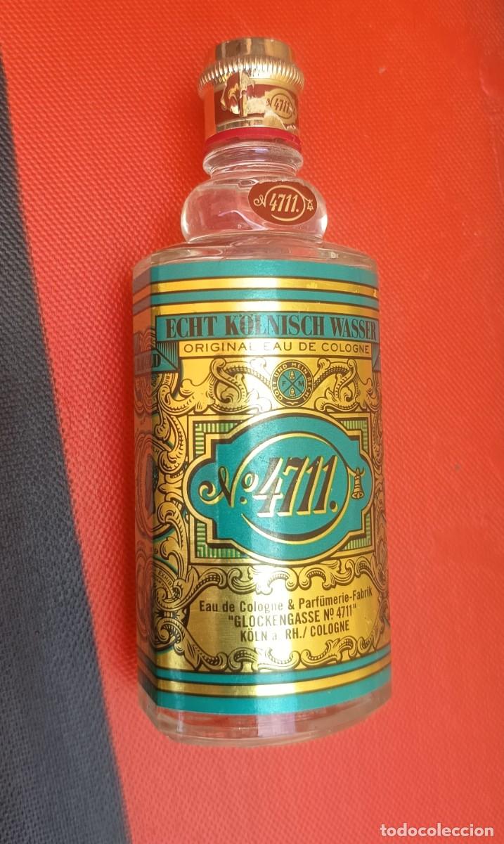 Miniaturas de perfumes antiguos: Frasco (VAC&Iacute;O) de 4711 Original Eau de Cologne