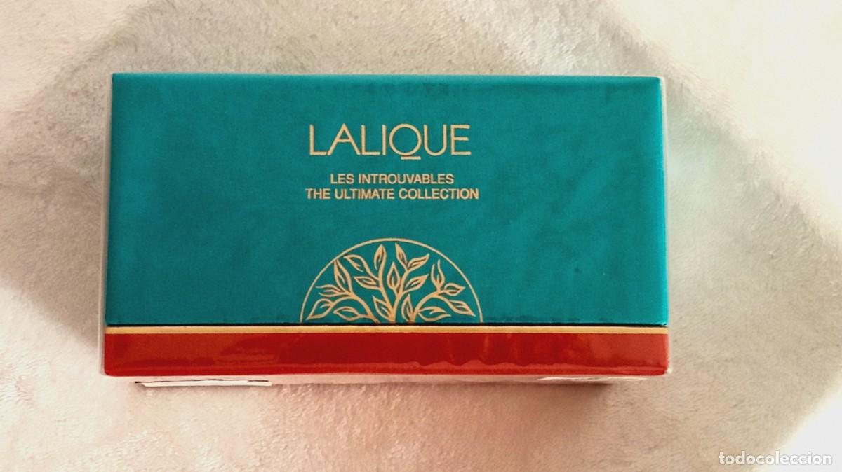 Miniaturas de perfumes antiguos: Set Les Introuvables de Lalique (Cofre 3 Miniaturas de 4,5 ml) - Vintage Set (NIB)