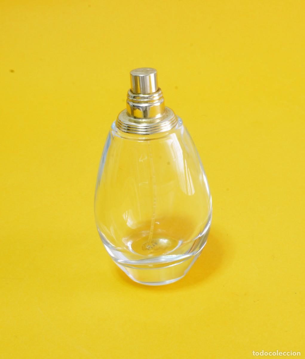Miniaturas de perfumes antiguos: Frasco vac&iacute;o de perfume Dior J'adore, sin tapa