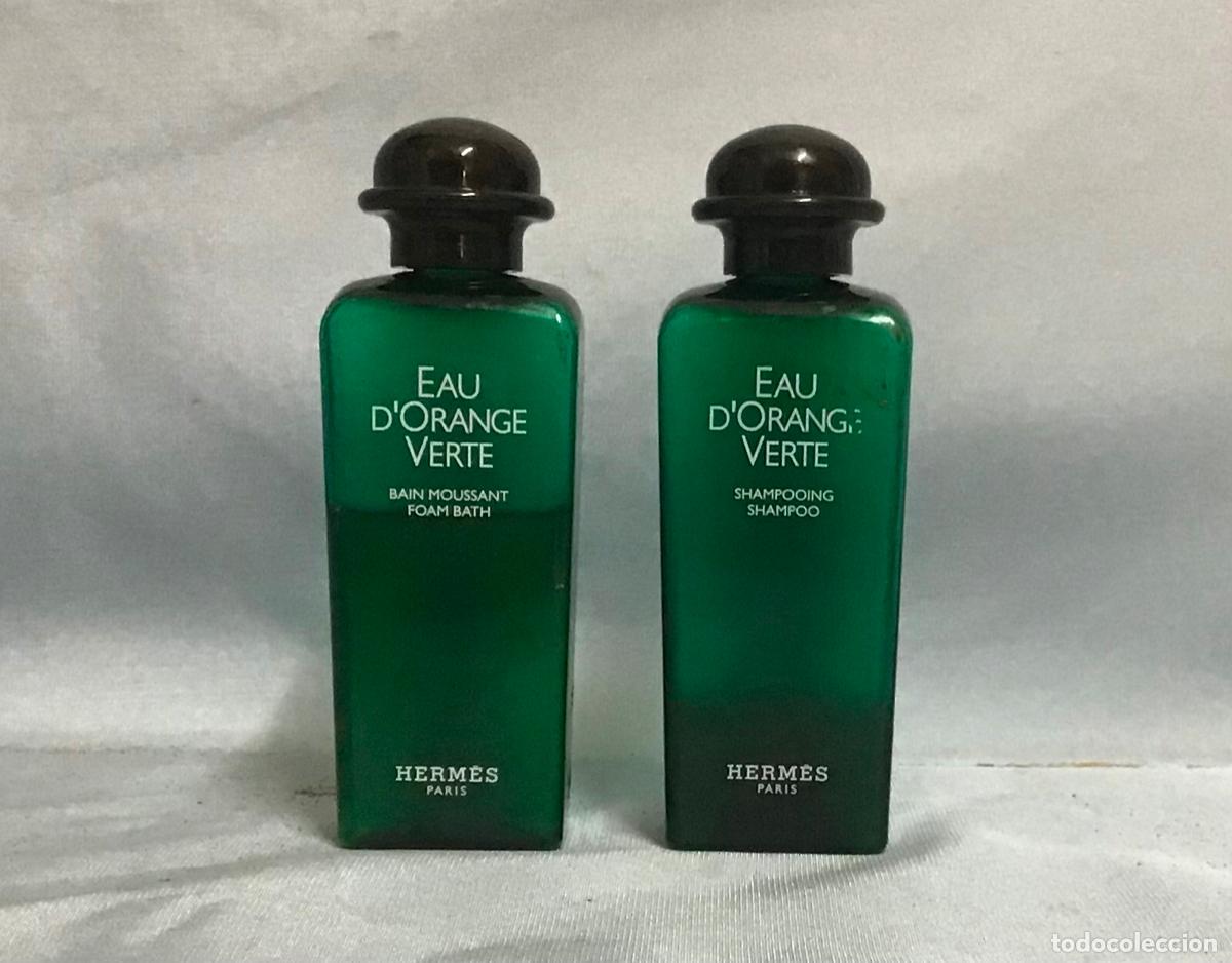 Miniaturas de perfumes antigos: EAU D&rsquo;ORANGE VERTE, HERMES