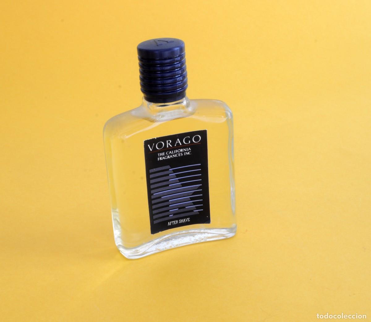 Miniaturas de perfumes antiguos: Loci&oacute;n After Shave Vorago de Myrurgia, LLENO, COLECCI&Oacute;N