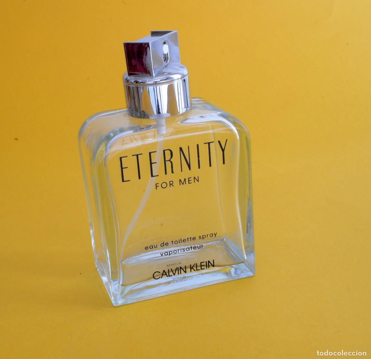 Miniaturas de perfumes antiguos: FRASCO (VAC&Iacute;O) Calvin Klein Eternity for Men Eau de Toilett