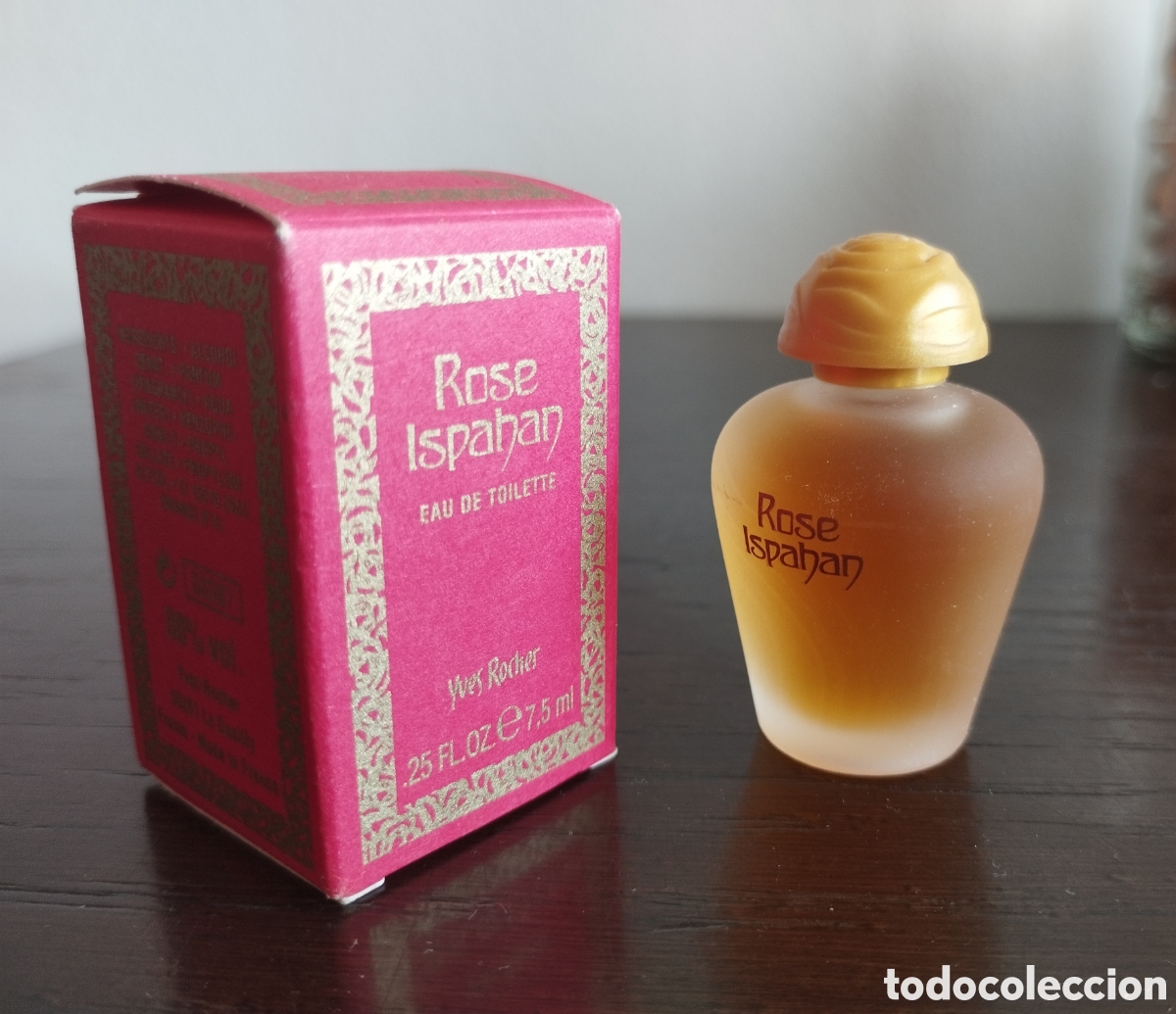 Miniaturen von alten Parf&uuml;men: Miniatura de perfume Rose Ispaham de Yves Rocher